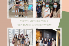 Visit to Victoria Park &"hip" places in Causeway Bay